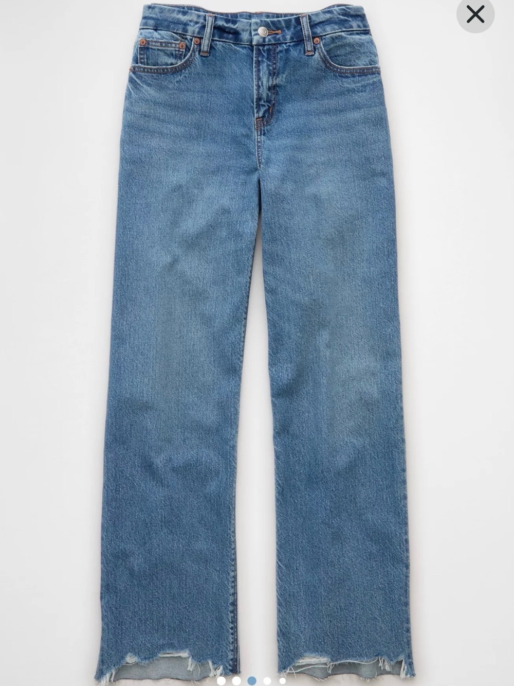 American Eagle Strigid Curvy High-Waisted Stovepipe Jean - size 2R - NWT